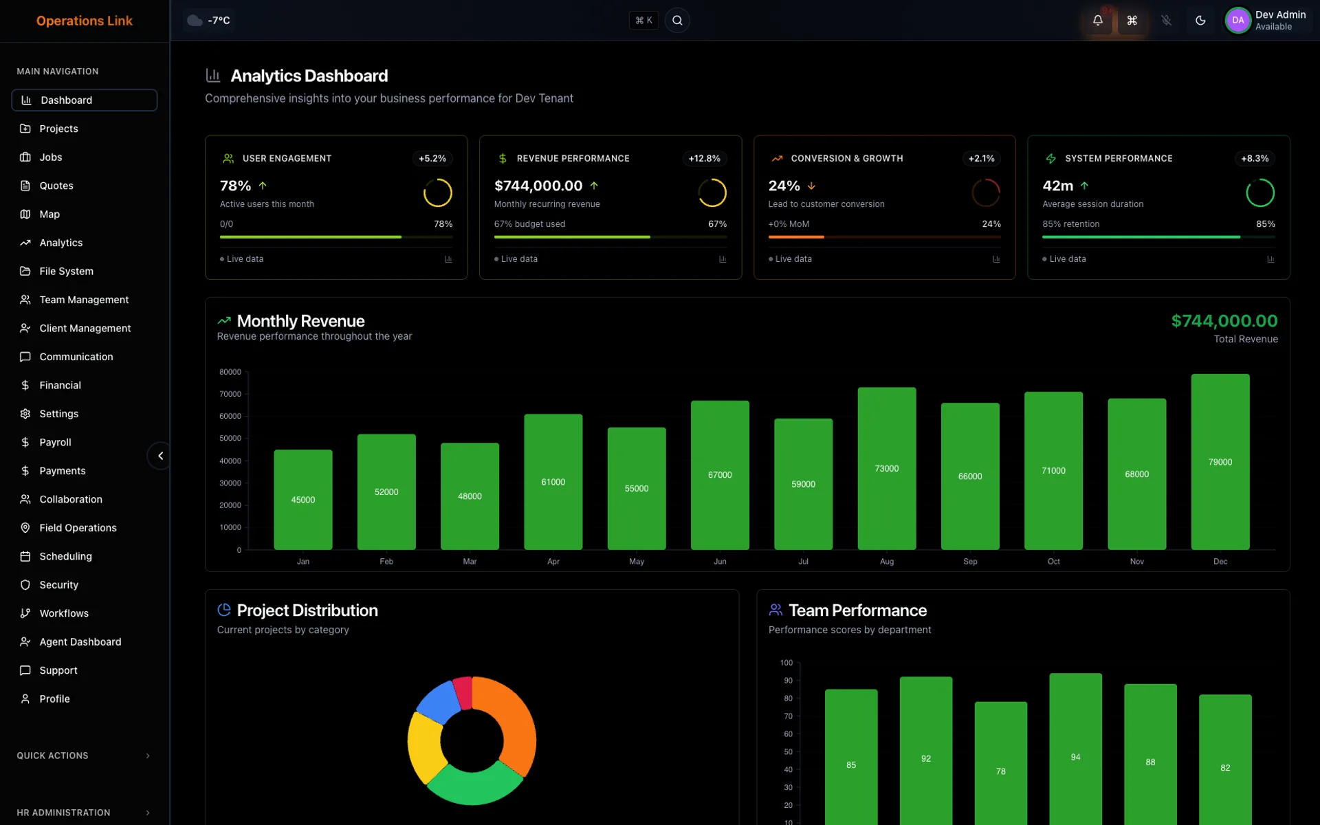 Operations Link: Fleet: dispatch, inspections, compliance and driver settlements
